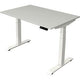 Bureau assis-debout Kerkmann Move 4 gris clair