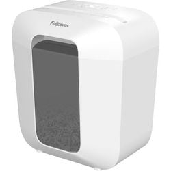 Destructeur de papier Fellowes lx25 – coupe transversale p‑4 – 6 feuilles – 11,5 litres – pour le bureau à domicile
