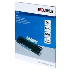 Pochettes de plastification dahle a3 80 (2 x 80 microns)