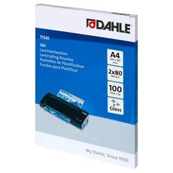 Pochettes de plastification dahle a4 80 (2 x 80 microns)