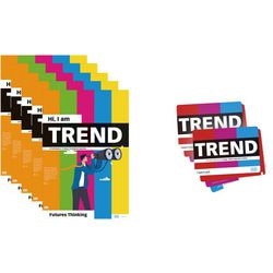 Set de présentation salle de jeux 868919000 assortiment de couleurs papier