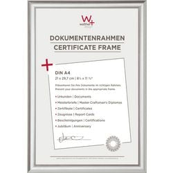 Walther Trendstyle - cadre en plastique - format photo 21x29,7 cm (din A4) - argent