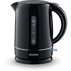 Bouilloire électrique Severin 1,7 l en plastique noir