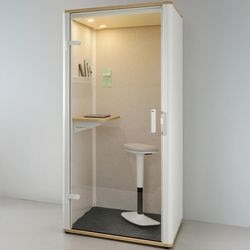 Cabine téléphonique bosselino uno 100x99x216h