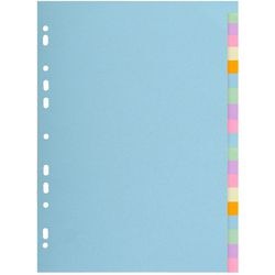 Onglets exacompta 2620e carton 11 trous