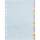Onglets exacompta 2621e carton 11 trous