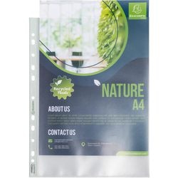 Sacs de présentation exacompta 5330e 11 trous perforés