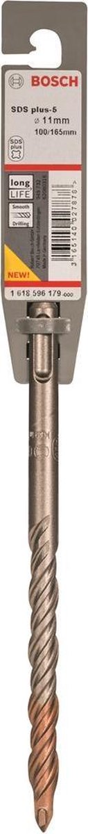 Bosch - marteau perforateur sds-plus-5 11 x 100 x 165 mm