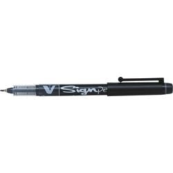 Fineliner pilote v signe 0,6mm noir