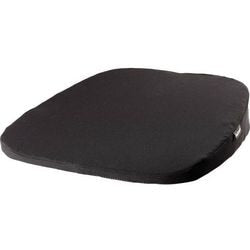 Fellowes Coussin de siège Breyta ergonomique - Coussin compensé pour chaise de bureau - Coussin de siège orthopédique posture - Noir