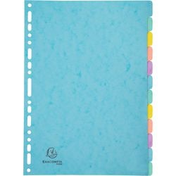 Onglets exacompta 7712e 307 g multicolore