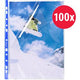 Sachets de présentation exacompta 5875e transparent 195 g