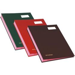 Livre de signatures exacompta 22120e a4 direction gamme de couleurs a4