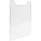 Porte brochure exacompta office 64558d debout transparent
