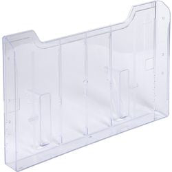 Porte brochure exacompta office 64158d horizontal transparent