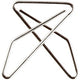 Pinces papillon exacompta 14765e non autocollantes argent
