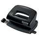 Leitz nexxt recycle mini perforatrice - perfore jusqu'à 10 feuilles - noir