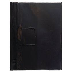 Chemises de présentation djois 24 x 31,5 cm pochette insert noire jalemaclip capacité 15 cm