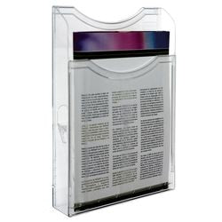 Porte-brochures archivo 2000 6121m cs tp ps (polystyrène) transparent