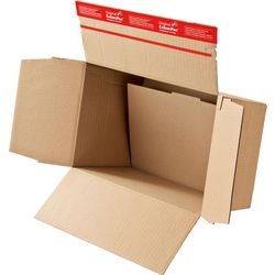Boîte en carton ondulé colompac cp 151.010 marron 139 x 164 x 80 mm