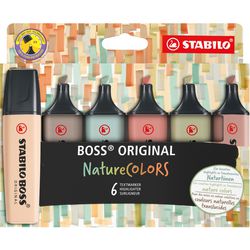 Stabilo Boss Naturecolors Penny Markers, 6e.