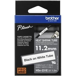 Ruban d'étiquetage brother hse-231e adhésif authentique