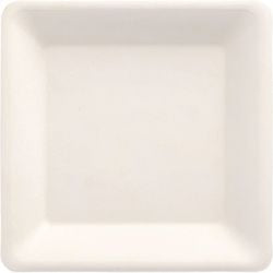 Pk50 assiette à manger poids 89743 papstar 15,5x15,5