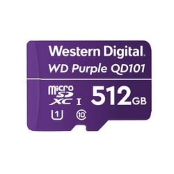 Carte MicroSDXC Western Digital WD Violet 512 Go Violet