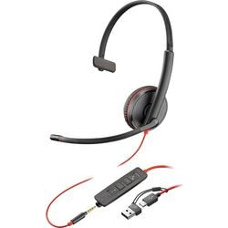 Casque hp poly blackwire noir