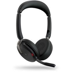 Jabra move2 65 flex duo, casque supra-auriculaire ms (noir, stéréo, USB-C, link380c, microsoft teams)