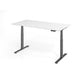 Bach bureau assis-debout marteau vlxk6516 w g bois blanc, métal