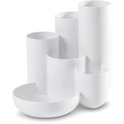 Étui à stylos Han - campus - 6 compartiments - blanc - ha-17480-12