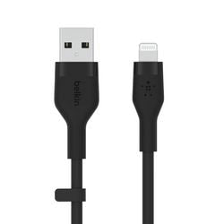 Câble de chargement Belkin caa008bt1mbk noir usb-a mâle vers Apple Lightning