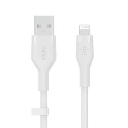 Câble de chargement Belkin caa008bt3mwh blanc USB-A mâle vers Apple Lightning