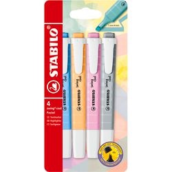 Stabilo Swing Cool Pastel Marqueurs, 4e.