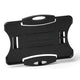 Porte-cartes durable couché noir