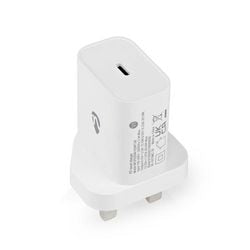 Chargeur mural Nedis wcpd20w102wtuk blanc