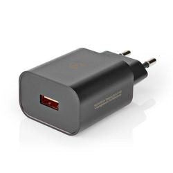Chargeur Nedis WCQC302ABK noir