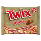 Mini tablette de chocolat twix minis 15 pièces de 20 g