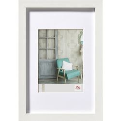 Walther Stockholm - cadre en bois mdf - format photo 20x30 cm - blanc