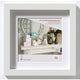 Walther Stockholm - cadre en bois mdf - format photo 20x20 cm - blanc