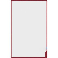 Tableau blanc salle de jeux 868769000, capuchon rouge (polyéthylène téréphtalate)