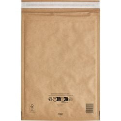 Enveloppes lignées mail lite g 4 or sans fenêtre bande adhésive