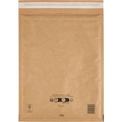Enveloppes doublées mail lite h 5 or sans fenêtre bande adhésive