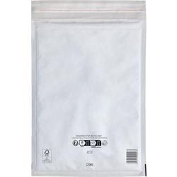 Enveloppes lignées mail lite g 4 blanches sans bande adhésive fenêtre