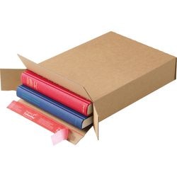Boîte pliante colompac 353 x 250 x 80 mm carton marron