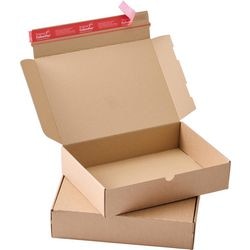 Boîte pliante colompac 353 x 250 x 80 mm carton marron