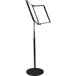 Support de sol djois tarifold a4 noir PVC (polychlorure de vinyle)