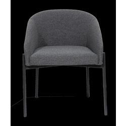 Fauteuil rencontre alimenté par paperflow milo 570 x 500 x 710 mm 120 kg argent
