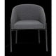 Fauteuil rencontre alimenté par paperflow milo 570 x 500 x 710 mm 120 kg argent